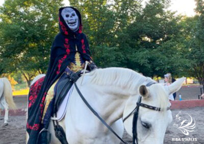 Halloween outride and events at Riba Stables in Kyalami