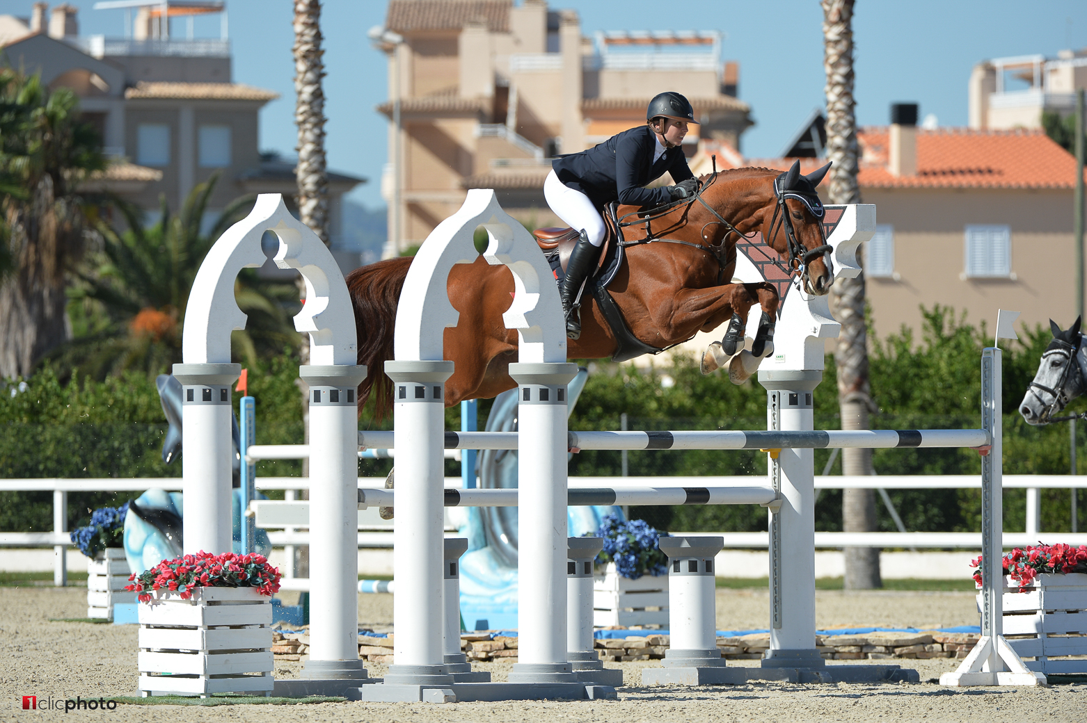 Kayla Gertenbach - Oliva, Spain - 2016 October 29: during CSI Mediterranean Equestrian Autumn Tour Silver - 140. (photo: 1clicphoto.com I Herve Bonnaud)