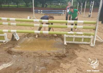 Pony camp at Riba Stables in Kyalami