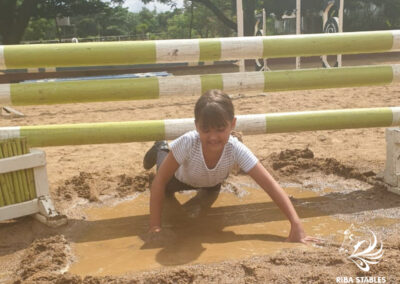 Pony camp at Riba Stables in Kyalami