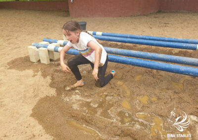 Pony camp at Riba Stables in Kyalami