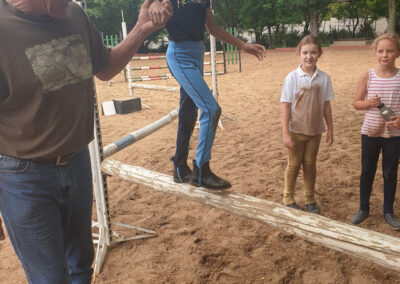 Pony camp at Riba Stables in Kyalami