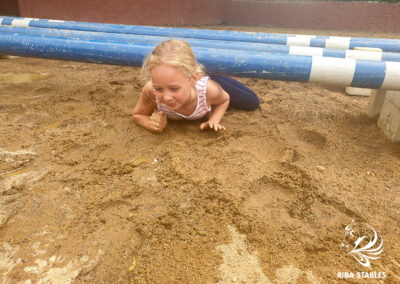 Pony camp at Riba Stables in Kyalami