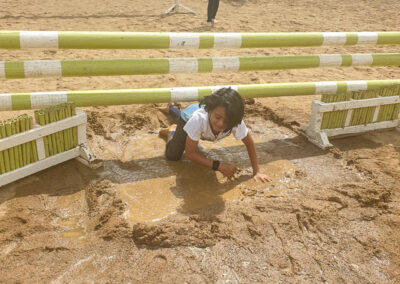 Pony camp at Riba Stables in Kyalami