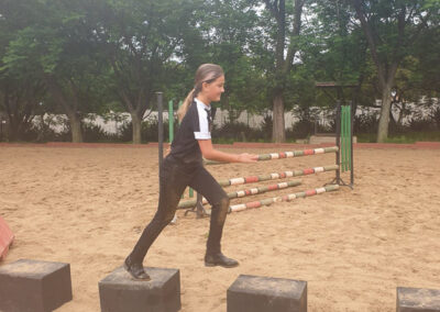 Pony camp at Riba Stables in Kyalami