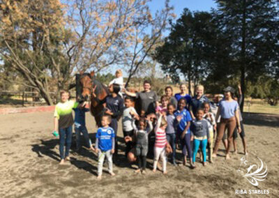 Training shows at Riba Stables in Kyalami