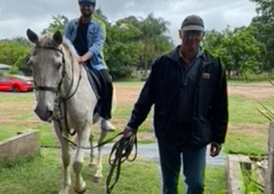 Training shows at Riba Stables in Kyalami