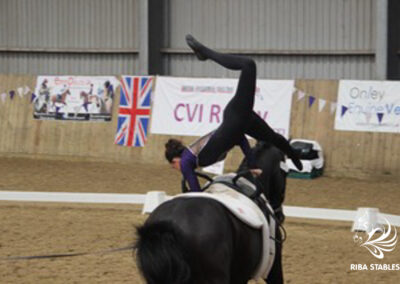 Vaulting at Riba Stables in Kyalami