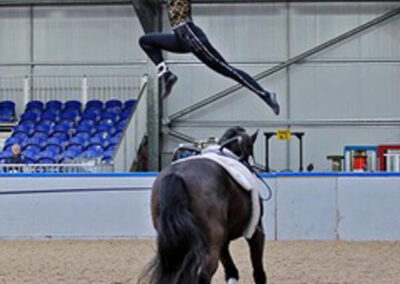 Vaulting at Riba Stables in Kyalami